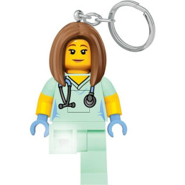 LEGO svítící klíčenka - Zdravotní sestra