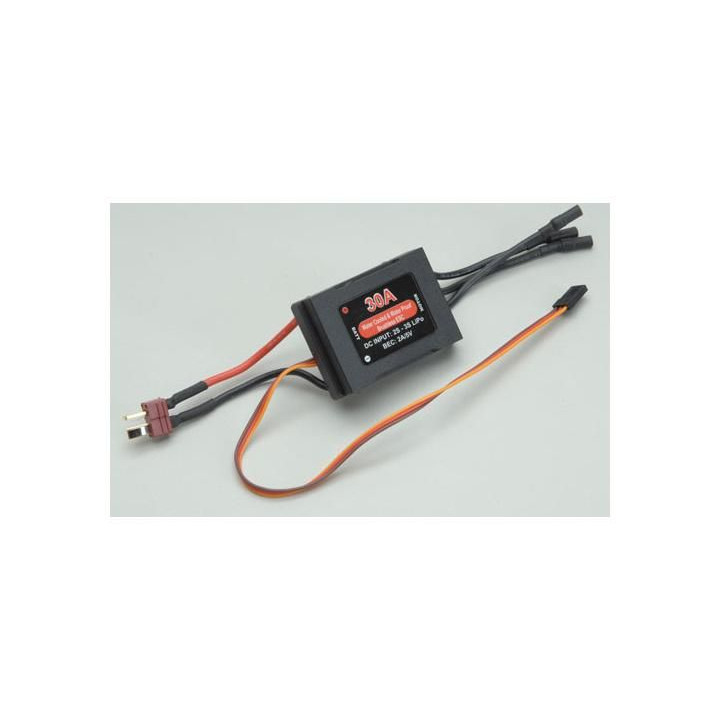 Joysway regulátor střídavý 30A BEC + chlazení: Super Mono X
