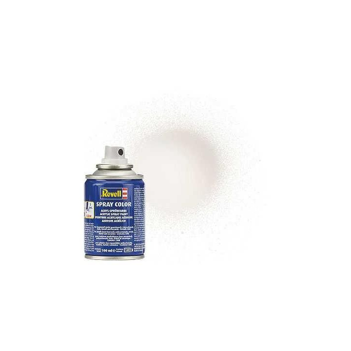 Barva Revell ve spreji - 34104: leská bílá (white gloss)