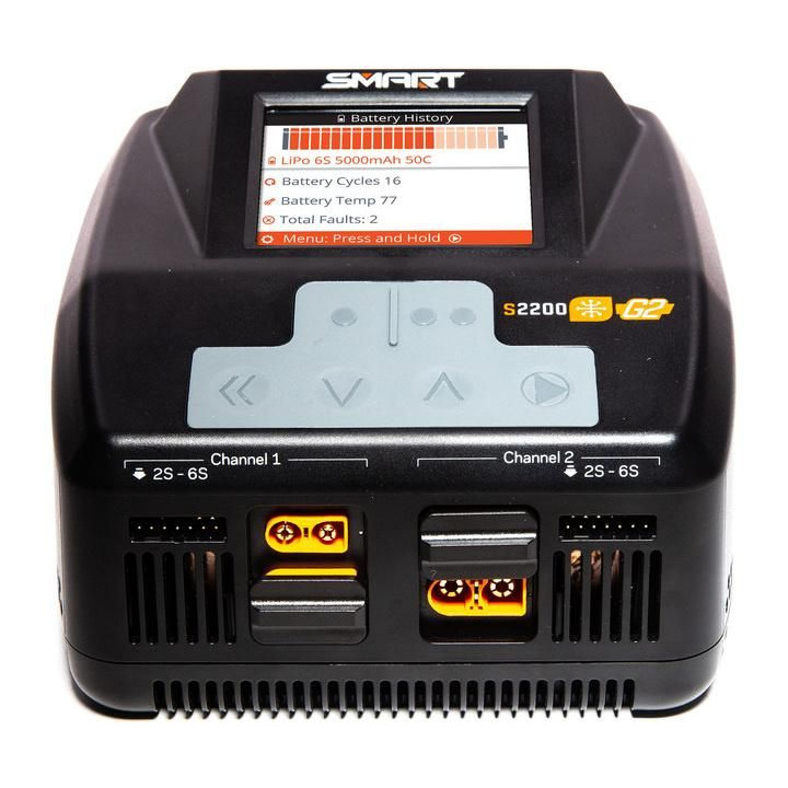 Spektrum Smart G2 nabíječ S2200 2x200W AC