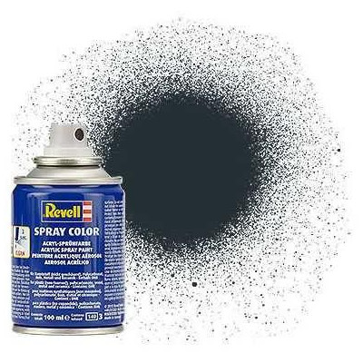 Barva Revell ve spreji - 34109: matná antracitová šedá (anthracite grey mat)