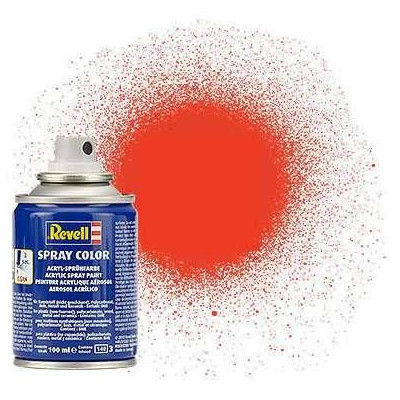 Barva Revell ve spreji - 34125: matná světle oranžová (luminous orange mat)
