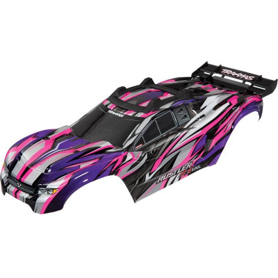 Traxxas karosérie růžová: Rustler 4x4 VXL