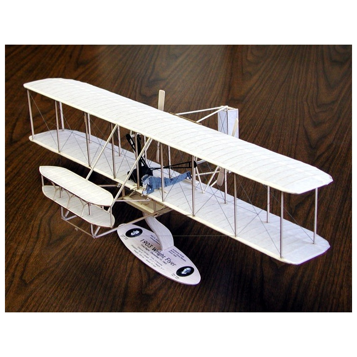 1903 Wright Flyer laser. vyřezávaný 615mm
