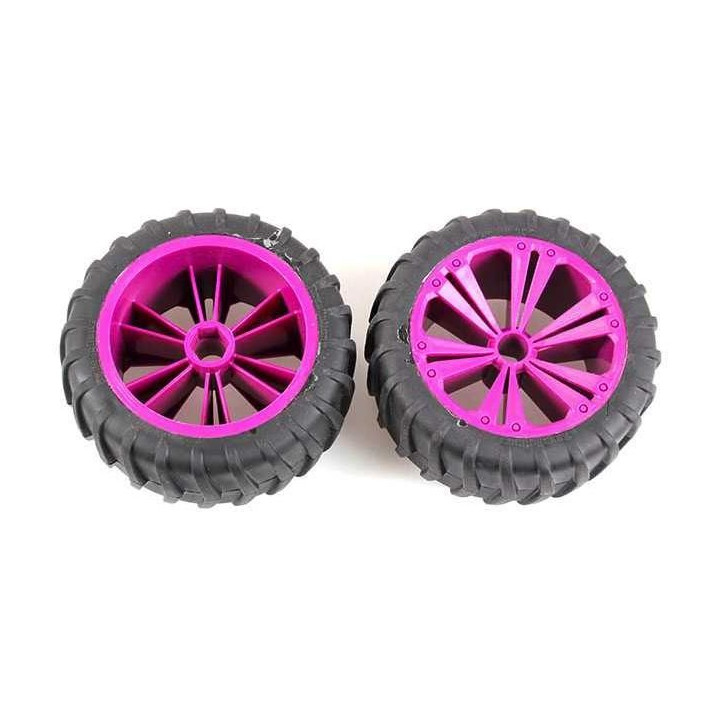 REVELL - REVELLUTIONS (47033) - Set 2x Wheel for Monster, lilac