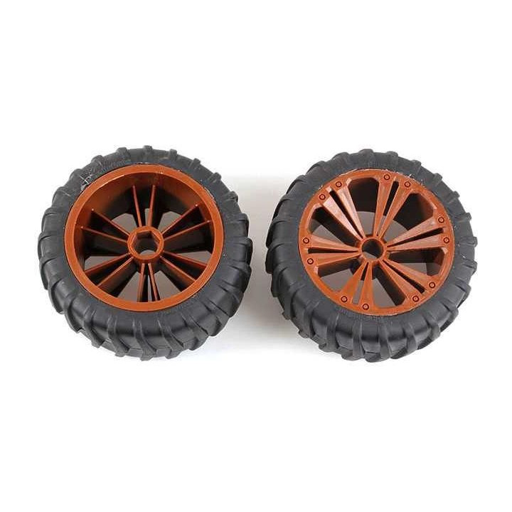 REVELL - REVELLUTIONS (47035) - Set 2x Wheel for Monster, bronze metallic
