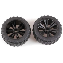 REVELL - REVELLUTIONS (47036) - Set 2x Wheel for Monster, black