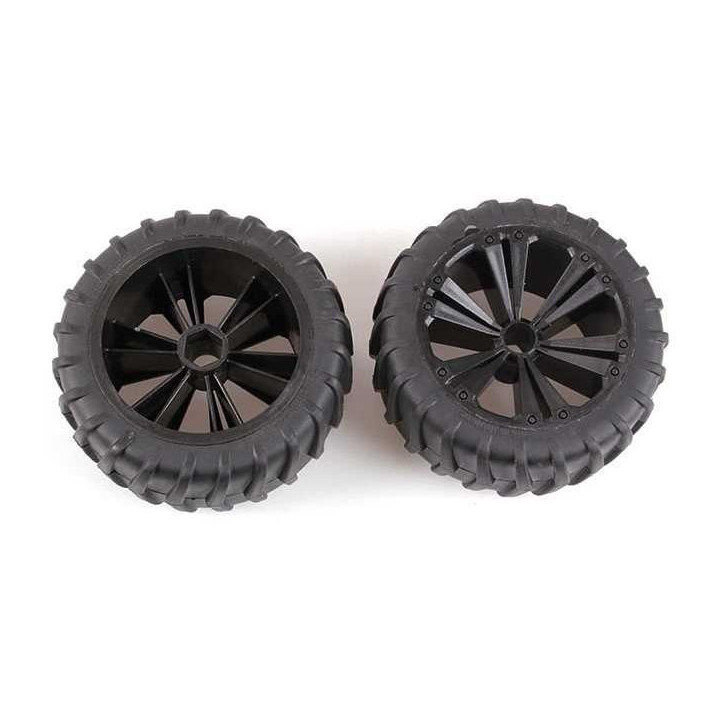 REVELL - REVELLUTIONS (47036) - Set 2x Wheel for Monster, black