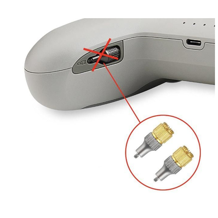 DJI FPV - nastavitelné ovládací kniply