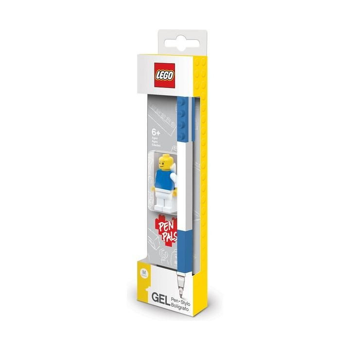 LEGO Gelové pero s minifigurkou modré