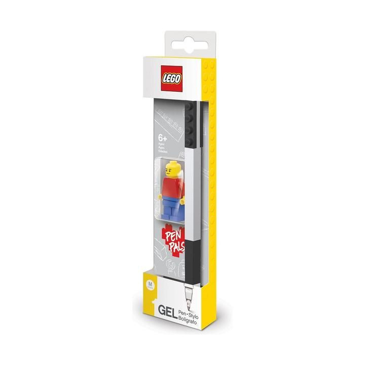 LEGO Gelové pero s minifigurkou černé