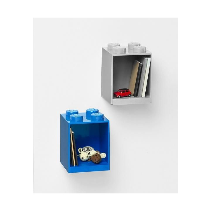 LEGO Brick 4 závěsná police černá
