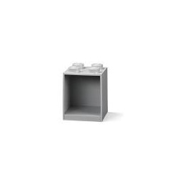 LEGO Brick 4 závěsná police šedá