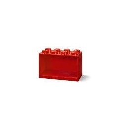LEGO Brick 8 závěsná police červená