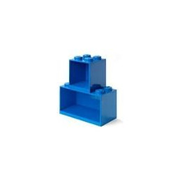 LEGO Brick závěsné police modré, set 2ks