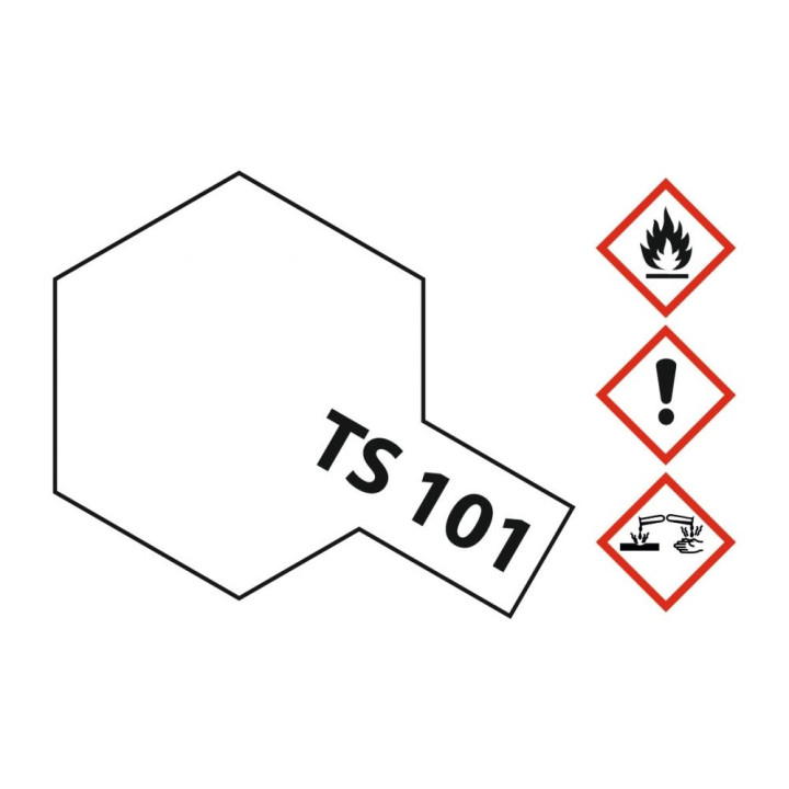 85101 TS 101 Base White Tamiya Color 100ml (Acrylic Spray Paint)