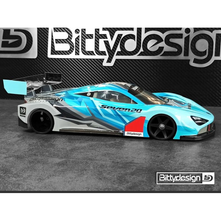 Čirá karoserie Seven20 pro GT 1/12