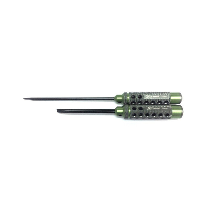 Šroubováky - ploché - ALU verze SADA: 4.0 & 5.8mm, 2 ks. (HSS typ)