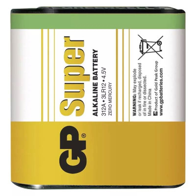 Alkalická batéria GP Super 3LR12 (4,5V)