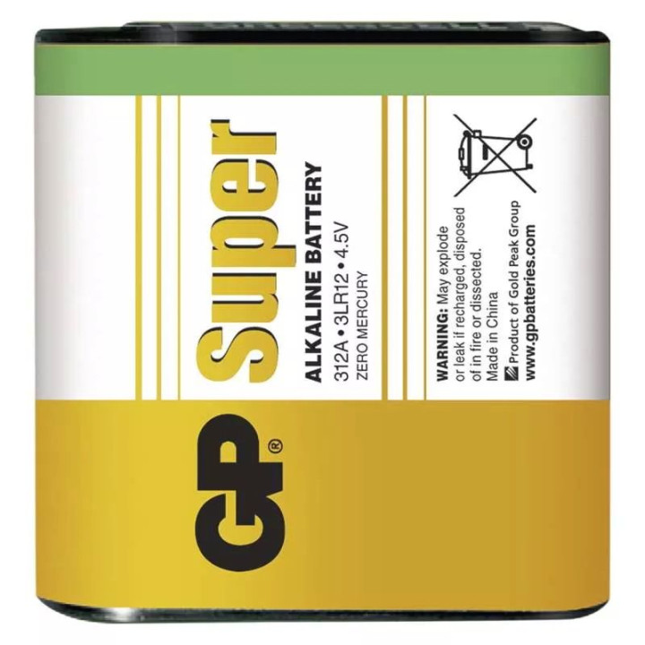 Alkalická batéria GP Super 3LR12 (4,5V)