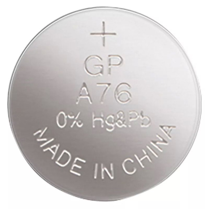 Batéria GP alkalická gombíková A76 LR44 (A76F) /ks