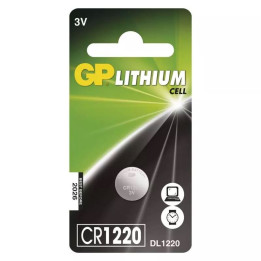 Lítiová gombíková batéria GP CR1220 /ks