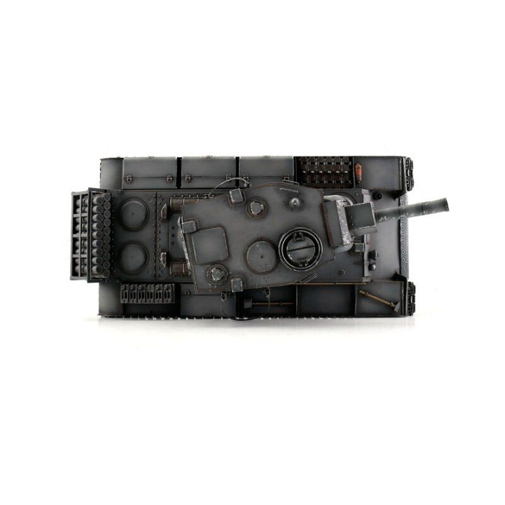 TORRO tank PRO 1/16 RC KV-2 754 (r) šedý - BB Airsoft