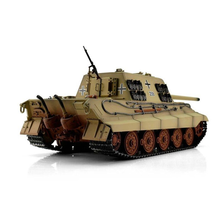 TORRO tank PRO 1/16 RC Jagdtiger pouštní kamufláž - BB Airsoft