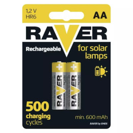 Nabíjacia batéria RAVER 600 mAh HR6 (AA) /2ks