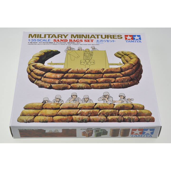 Tamiya Sand Bag Set 1/35 108/35025