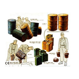 Tamiya Jerry Cans Set 1/35 108/35026