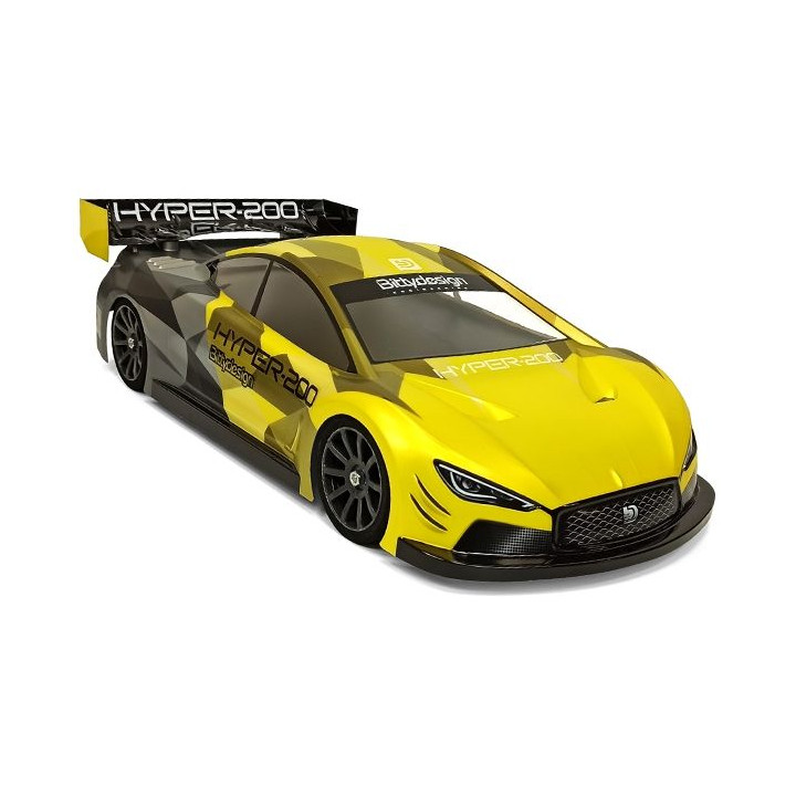 Karoserie čirá Bittydesign HYPER nitro - (200 mm) - lehká