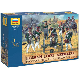 Wargames (AoB) figurky 8022 - Russian Foot Artillery 1812-1814 (1:72)