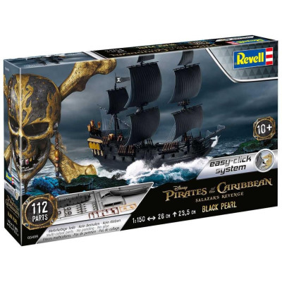EasyClick loď 05499 - Black Pearl (1:150)