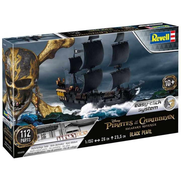 EasyClick loď 05499 - Black Pearl (1:150)