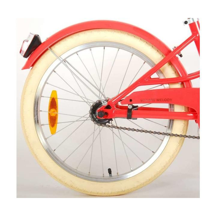 Volare - Dětské kolo 20" Melody Prime Collection pastelově červená