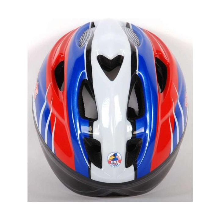 Volare - Dětská přilba Deluxe 51-55cm zelená, bílá, černá