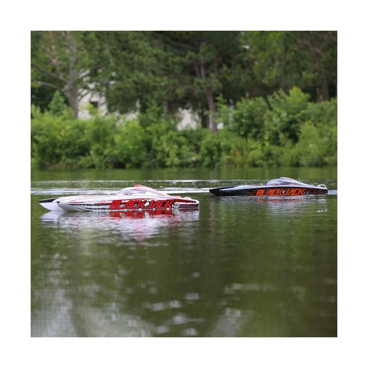 Proboat Blackjack 42" 8S Catamaran RTR černý/oranžový