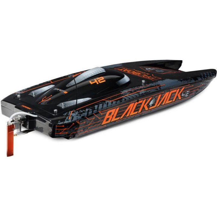 Proboat Blackjack 42" 8S Catamaran RTR černý/oranžový