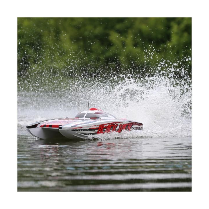 Proboat Blackjack 42" 8S Catamaran RTR černý/oranžový