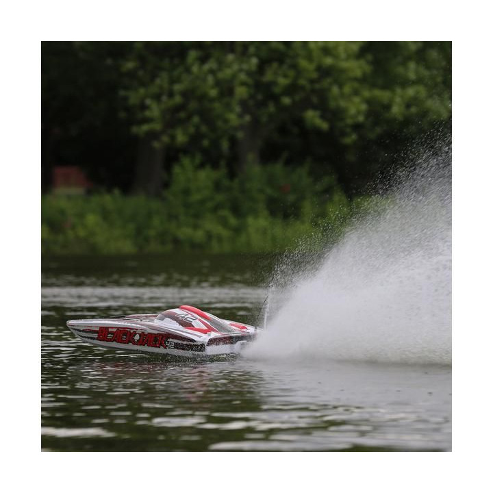 Proboat Blackjack 42" 8S Catamaran RTR černý/oranžový
