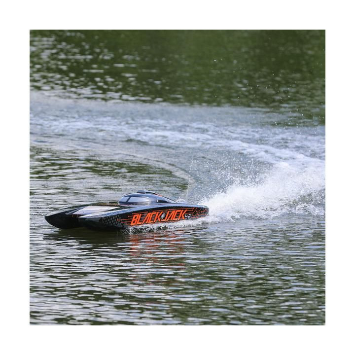 Proboat Blackjack 42" 8S Catamaran RTR bílý/červený