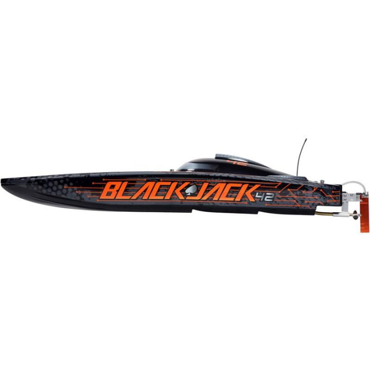 Proboat Blackjack 42" 8S Catamaran RTR bílý/červený