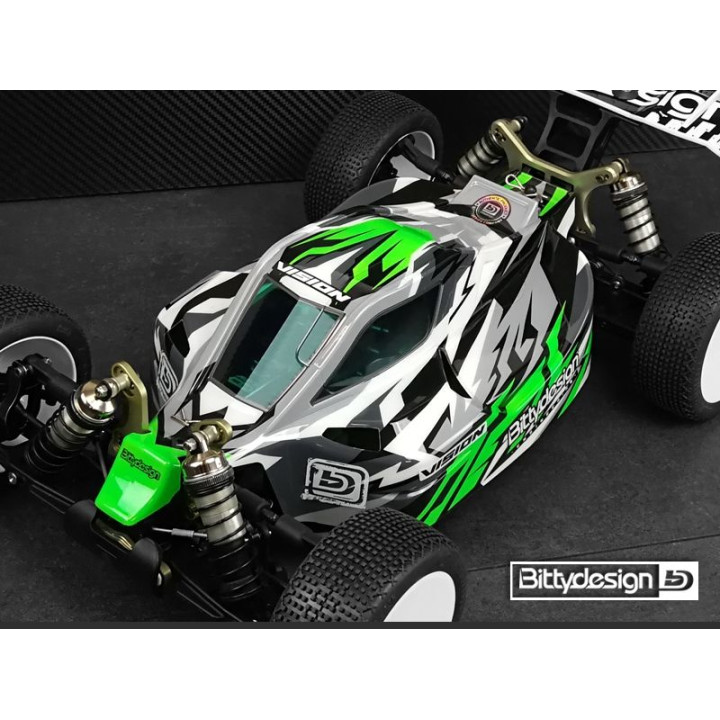 Vision čirá karoserie - Kyosho MP10E předříznutá