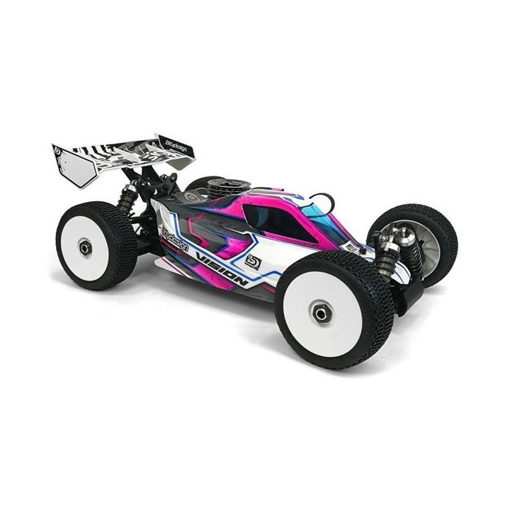 Vision čirá karoserie - Mugen MBX8 předříznutá