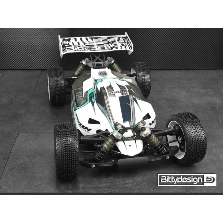 Vision čirá karoserie - Mugen MBX8 ECO předříznutá