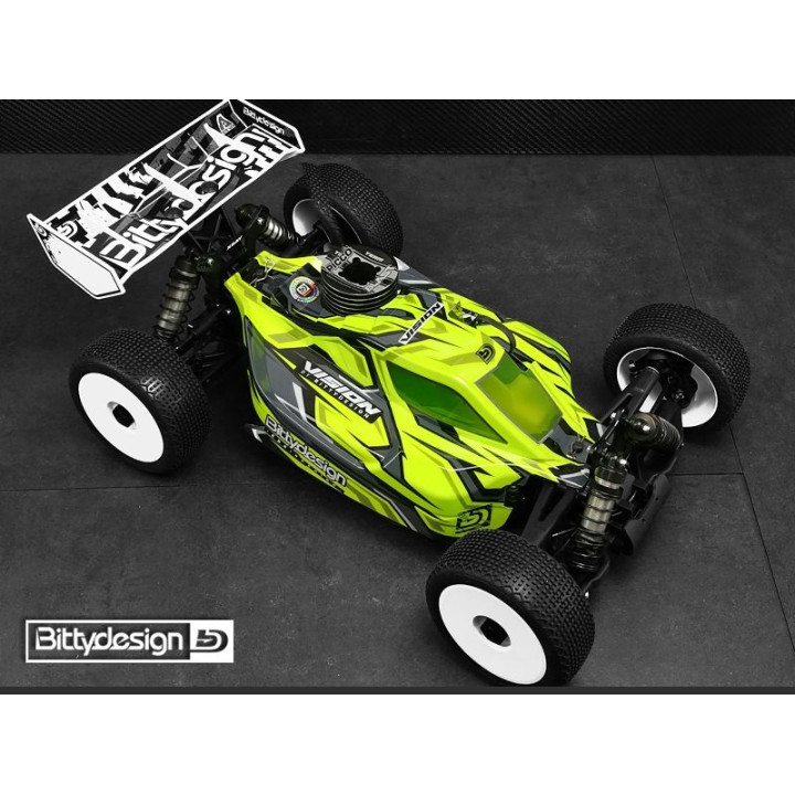 Vision čirá karoserie - XRAY XB8 2020 předříznutá