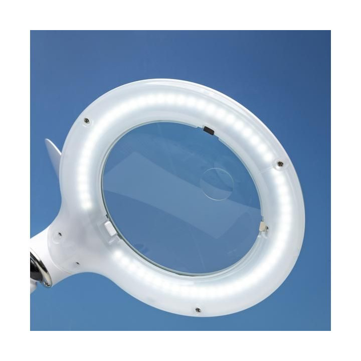 Lightcraft stolní lampa LED s organizérem a lupou 125mm