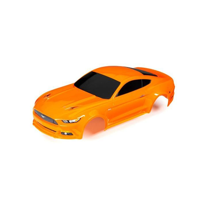 Traxxas karosérie Ford Mustang oranžová