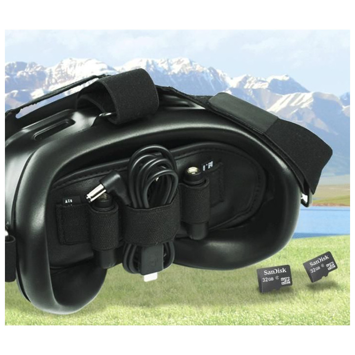DJI FPV - Vylepšený PU držák antény pro DJI brýle FPV V2